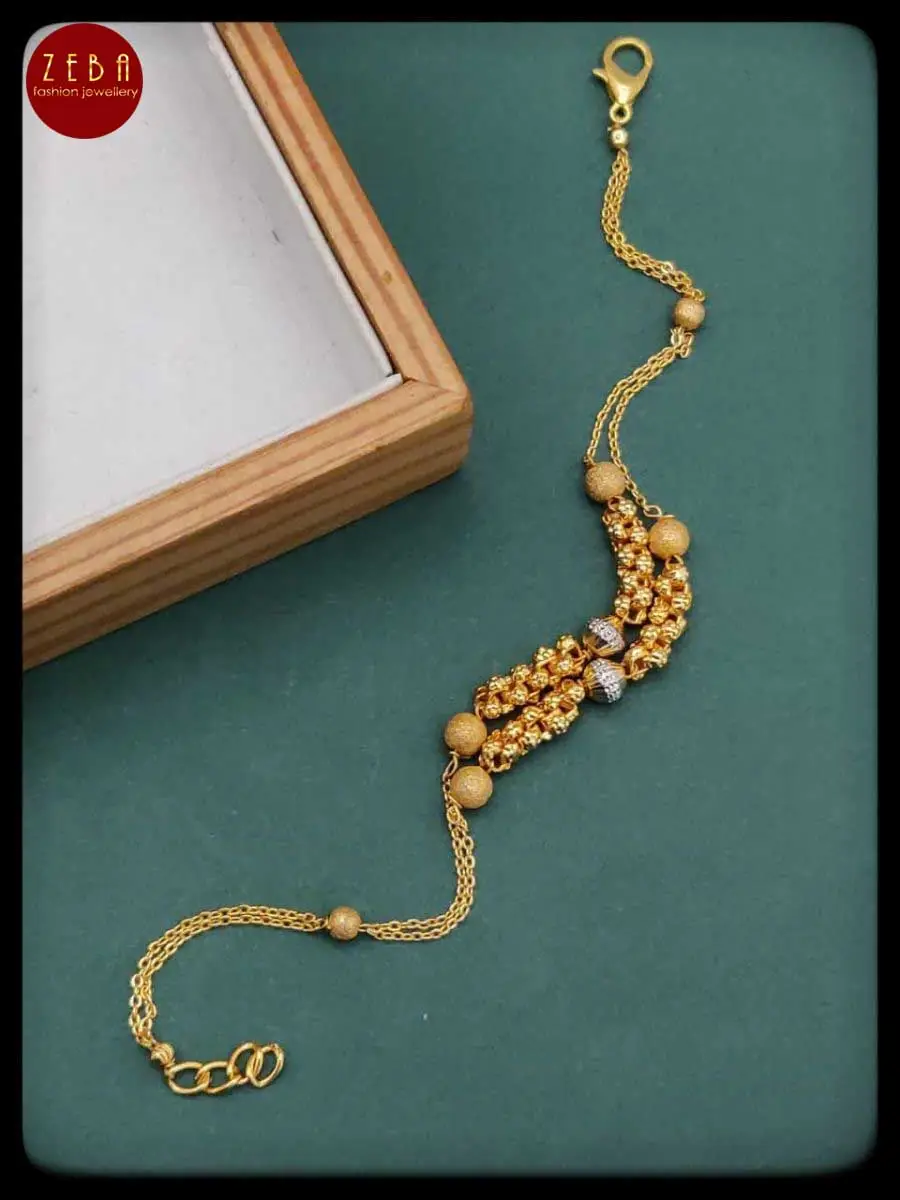 24K Gold Plated Handcrafted Bracelet